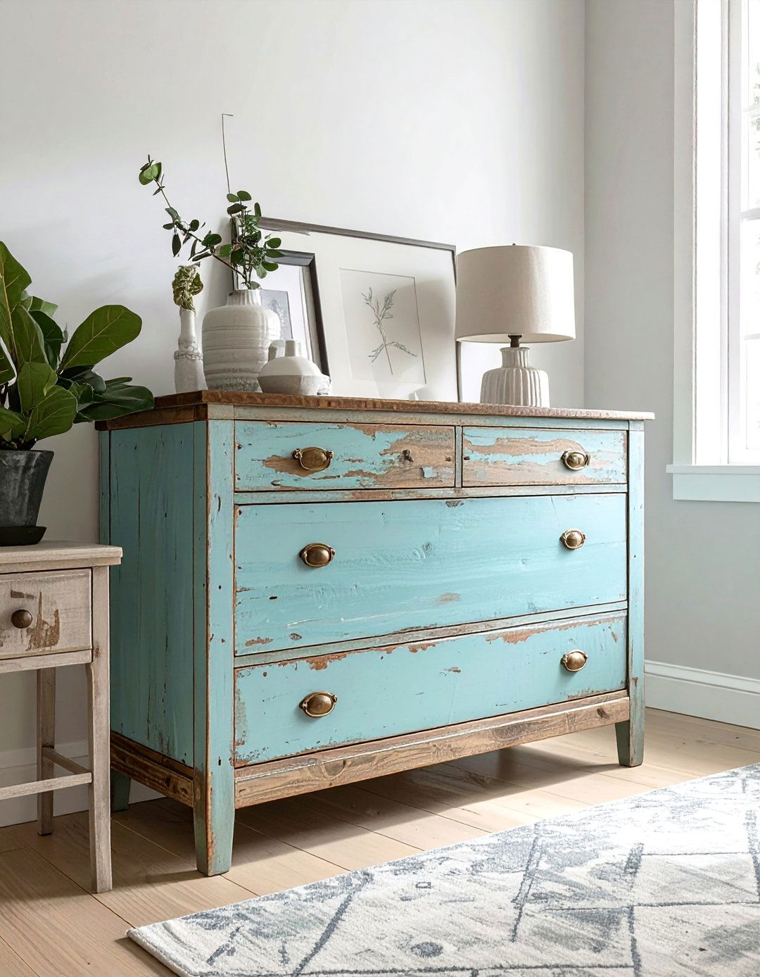 Chalk Paint Dresser Transformation - 20 Painted Bedroom Furniture Ideas to Refresh Your Space