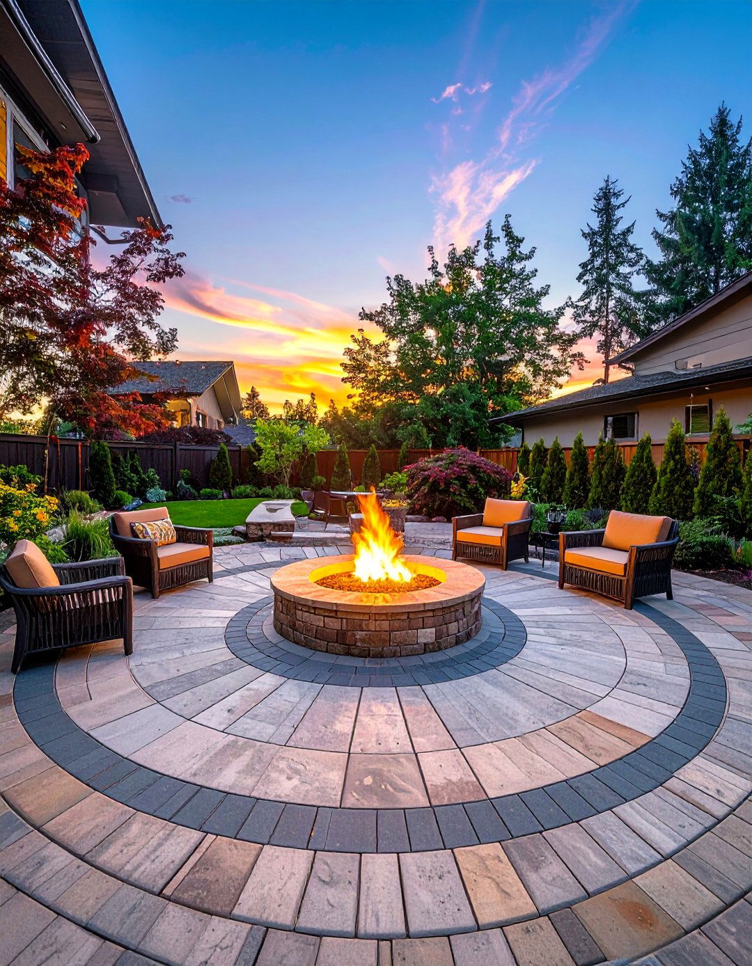Circular Patio Designs - 40 Hardscaping Ideas to Transform Your Outdoor Space