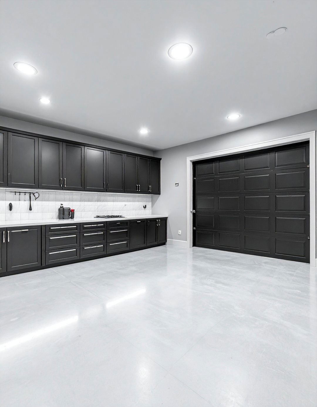 Classic Light Gray Garage Walls - 25 Garage Paint Ideas to Refresh Your Space