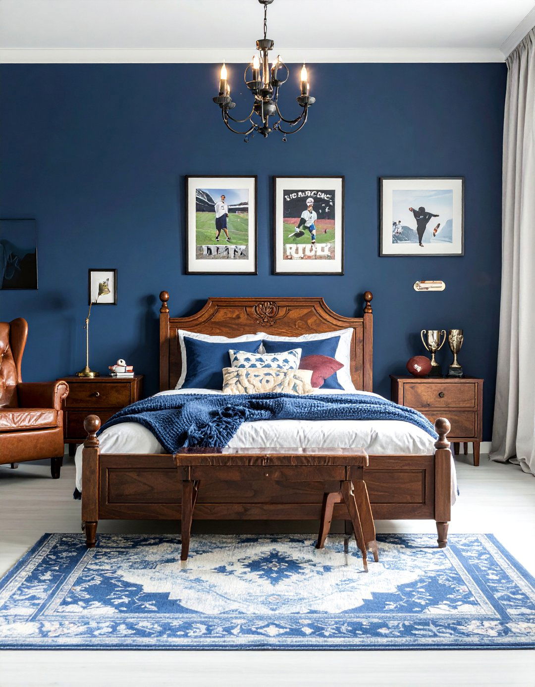 Classic Sports Legacy Bedroom - 40 Boys Room Ideas for a Fun and Functional Space