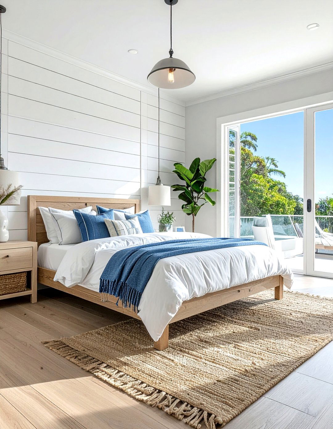 Coastal Aesthetic Room with Light and Airy Colors - 40 Aesthetic Room Ideas for a Stylish Home