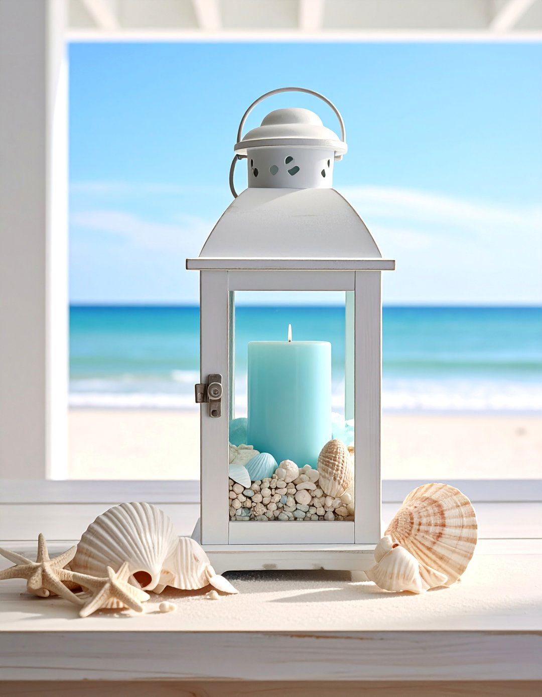 Coastal Beach Themed Lantern Decor - 30 Lantern Decor Ideas to Illuminate Your Home and Garden