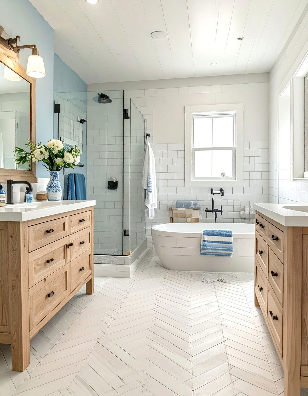 Coastal Retreat Pool Bathroom Design - 20 Pool Bathroom Ideas for a Luxurious Spa Feel