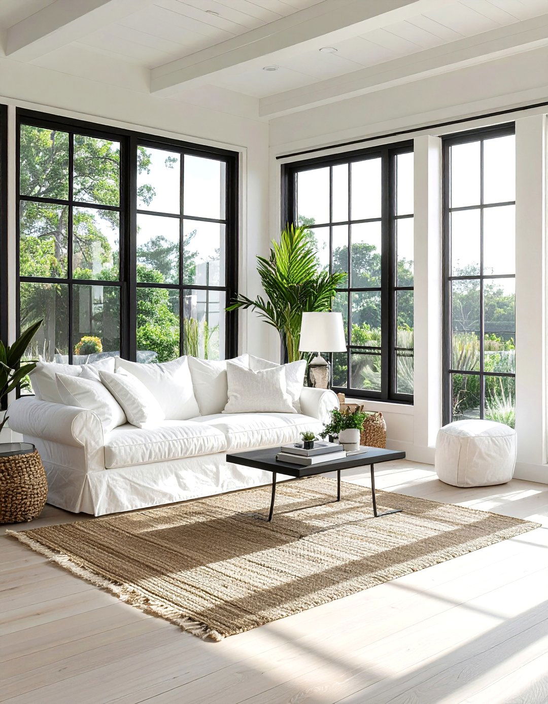 Coastal Style Black Sunroom - 20 Black Sunroom Ideas for a Stylish Retreat