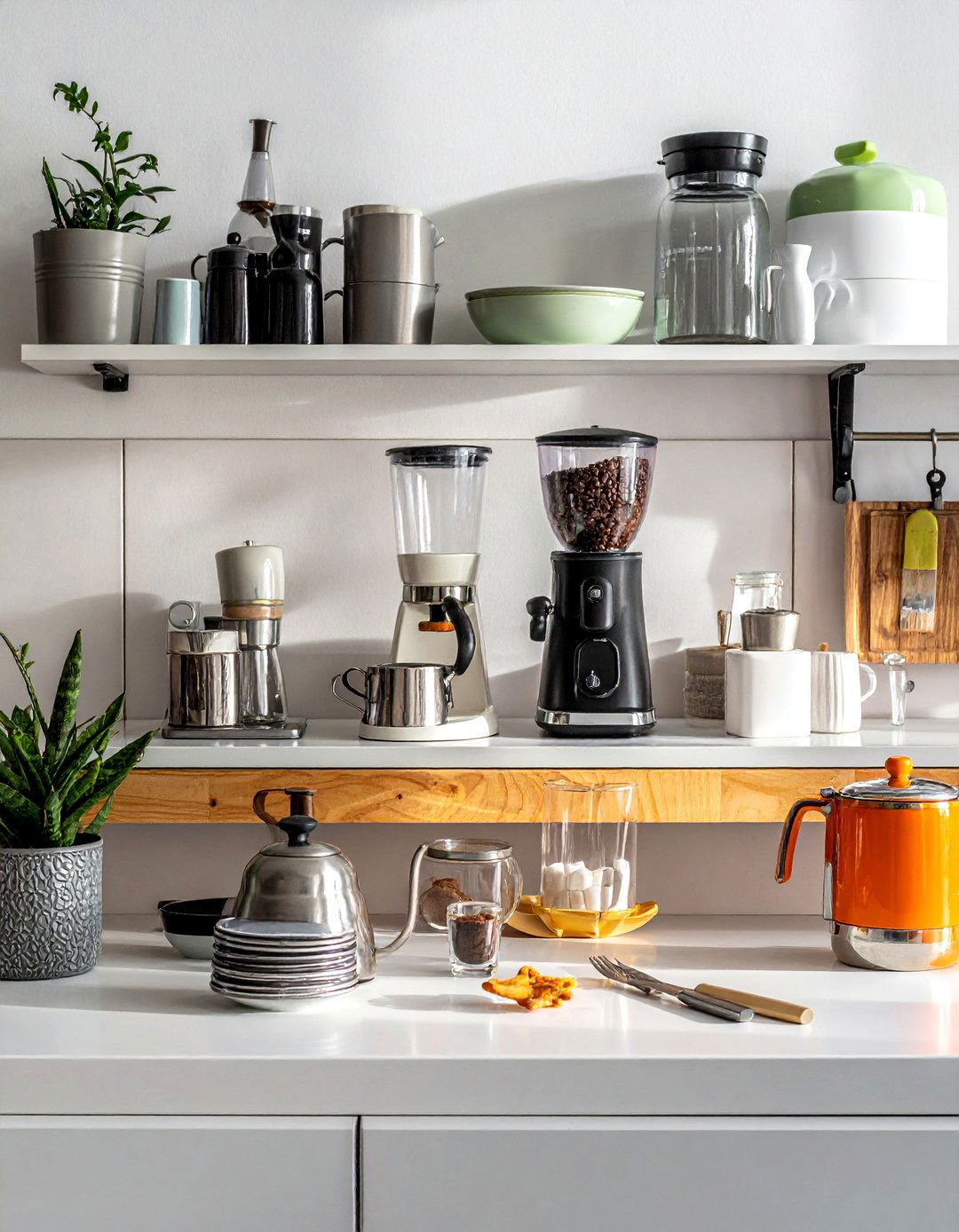 Coffee Station Organization - 40 Kitchen Organization Ideas to Maximize Your Space