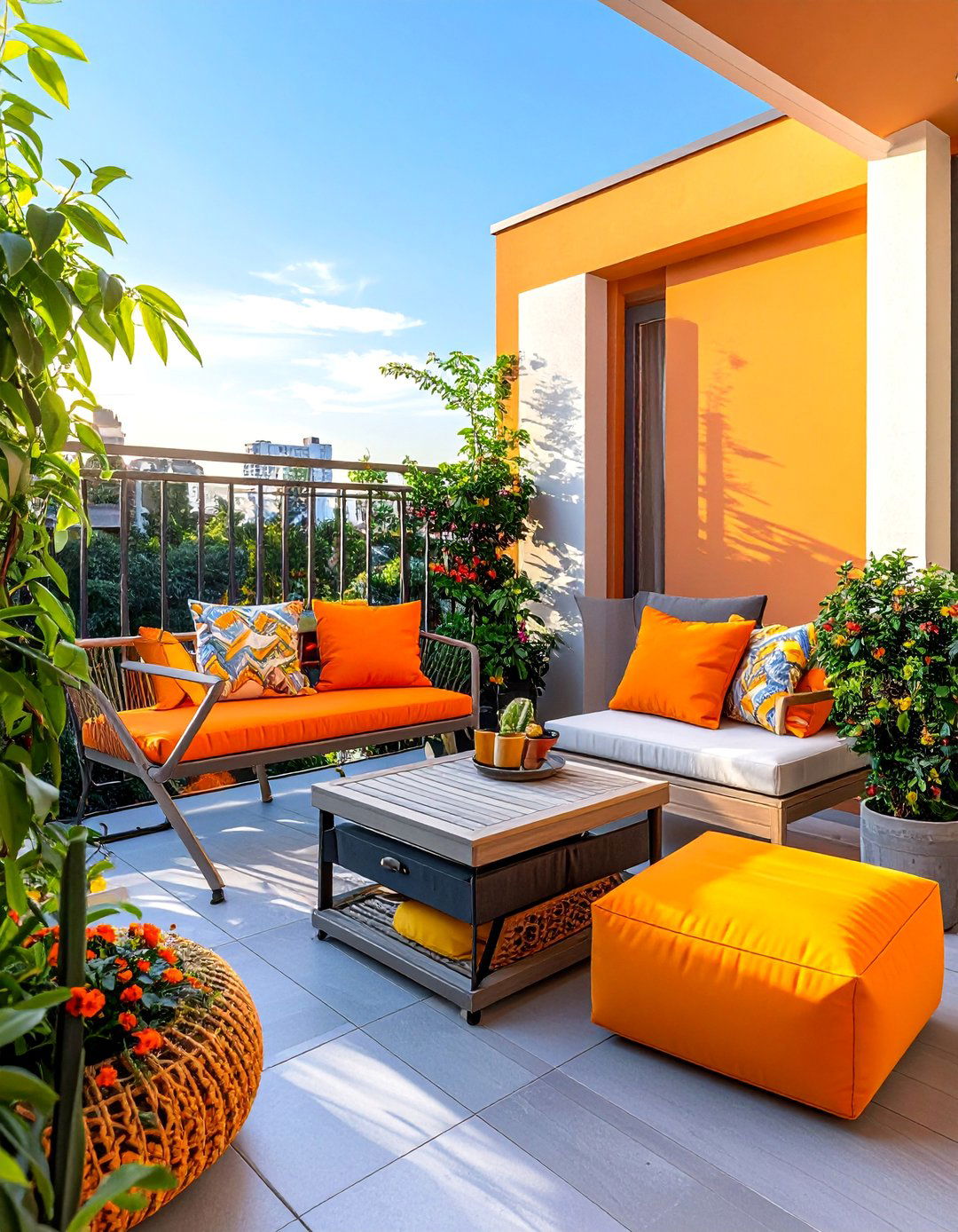 Compact Balcony Furniture - 25 Patio Furniture Ideas for Stylish Outdoor Living