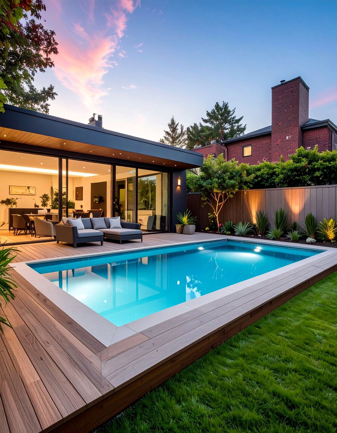 Compact Cocktail Pool for Small Spaces - 40 Backyard Pool Ideas for a Refreshing Summer Oasis