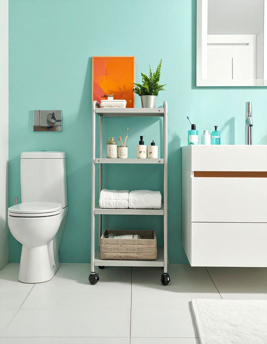 Compact Space Solutions - 25 Bathroom Cabinet Ideas for Stylish Storage Solutions