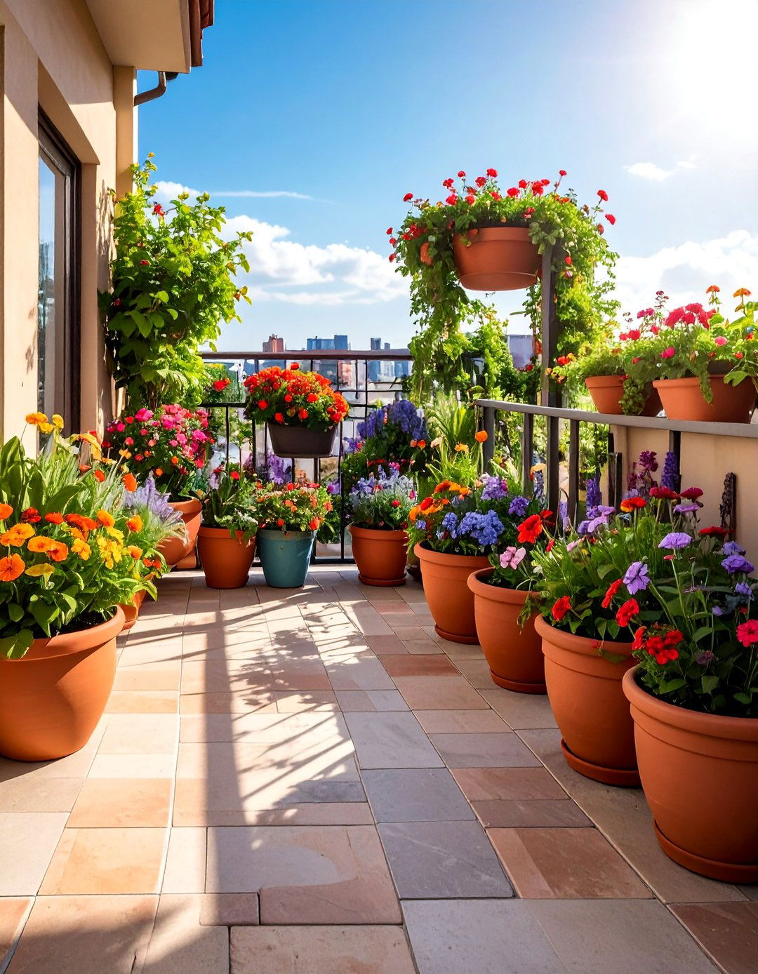 Container Flower Garden - 30 Flower Garden Ideas to Transform Your Outdoor Space