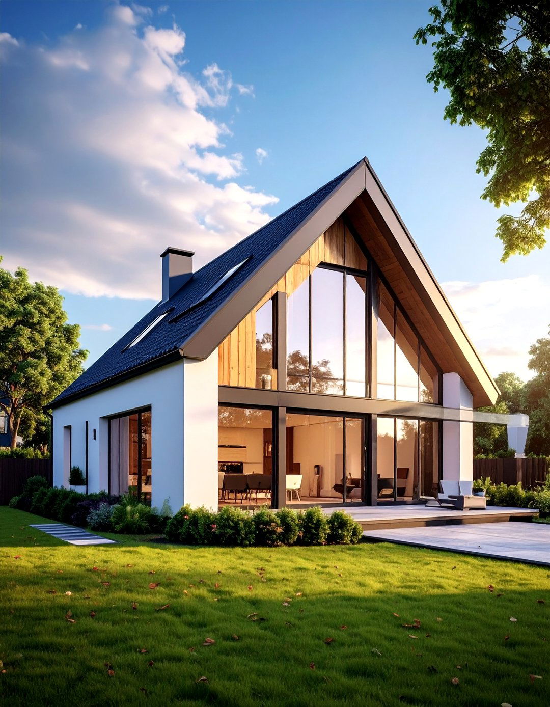 Contemporary Gable Design - 20 Gable Roof Design Ideas for Modern and Classic Homes