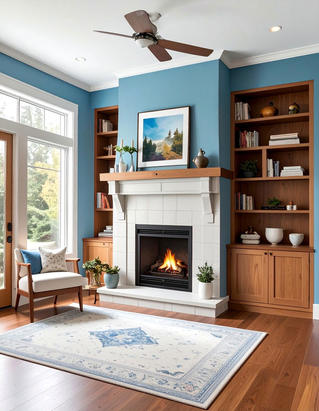 Corner Craftsman Fireplace Design - 30 Craftsman-style Fireplace Ideas for a Cozy Home