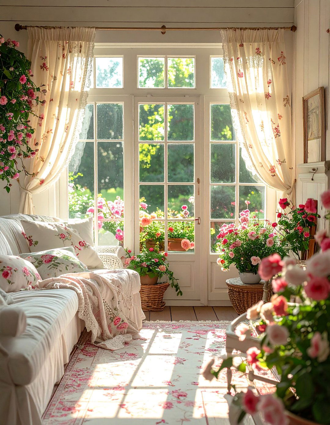 Country Cottage Sunroom - 30 Sunroom Ideas to Brighten Your Home