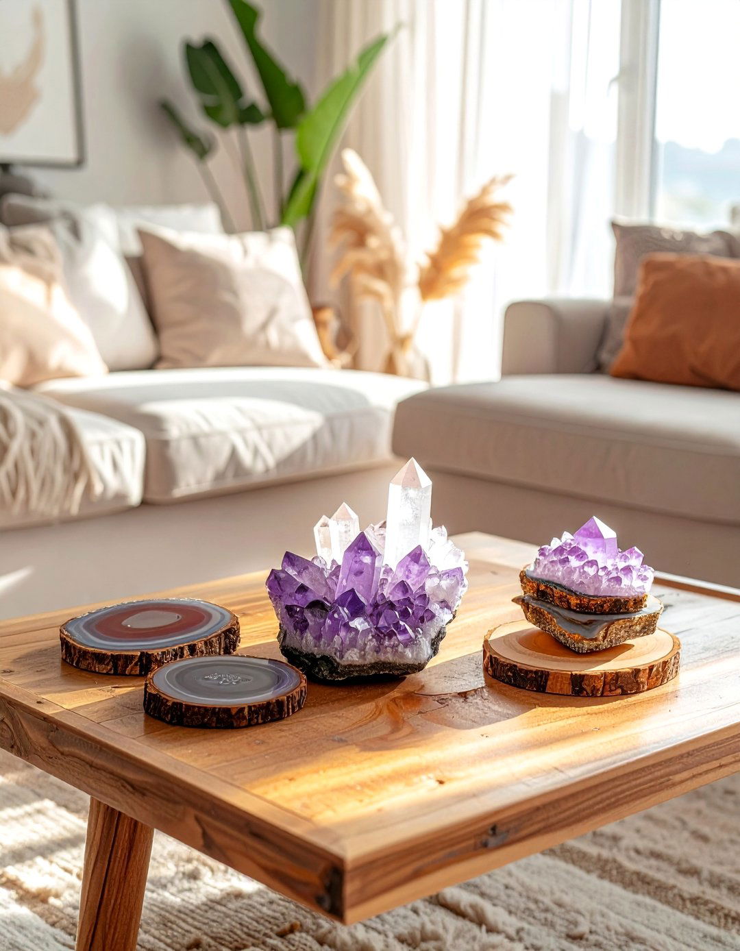Crystal and Geode Accents - 30 Bohemian Maximalist Decor Ideas for a Bold Look