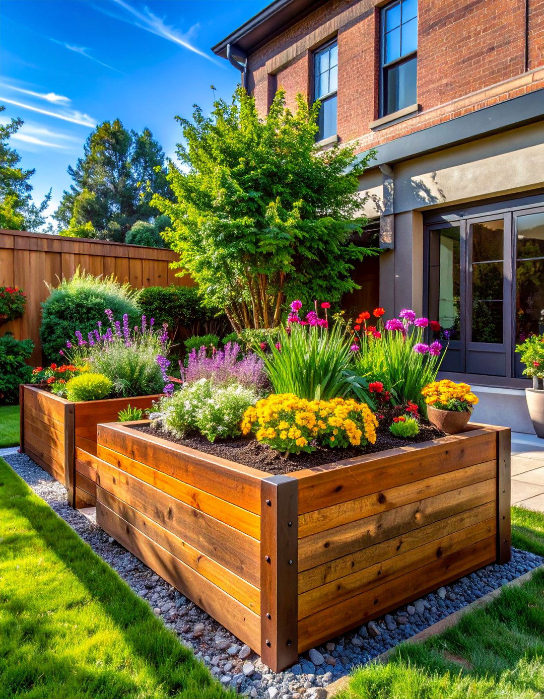 Custom Planter Construction - 20 Railroad Ties Landscaping Ideas for Your Garden