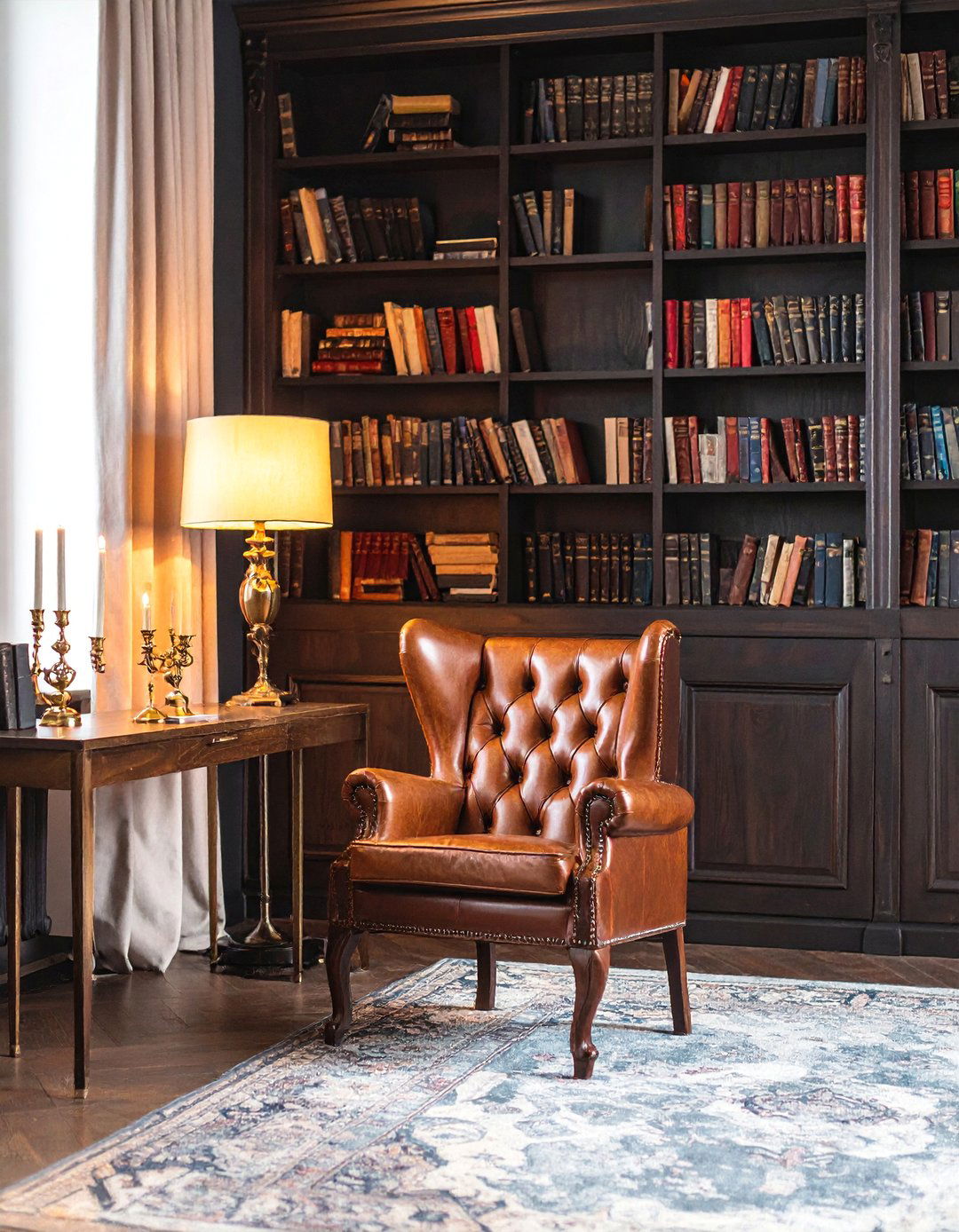 Dark Academia Aesthetic Room with Vintage Decor - 40 Aesthetic Room Ideas for a Stylish Home