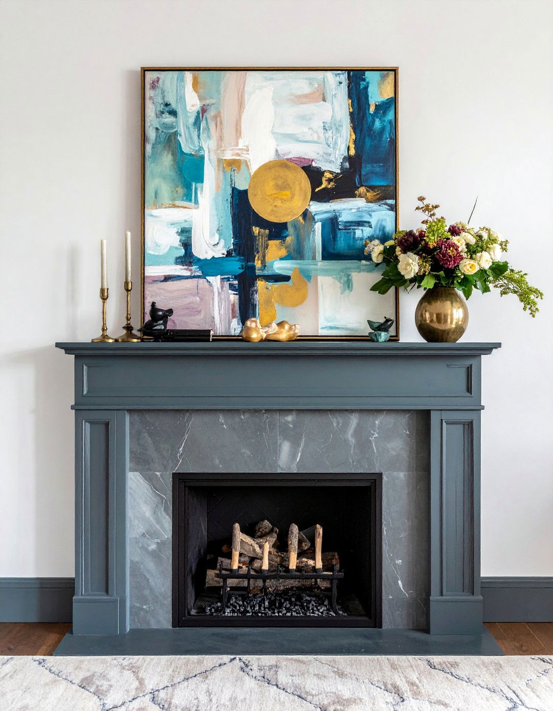 Decorative Fireplace Mantel Styling - 30 Maximalist Decor Ideas for Bold Interiors
