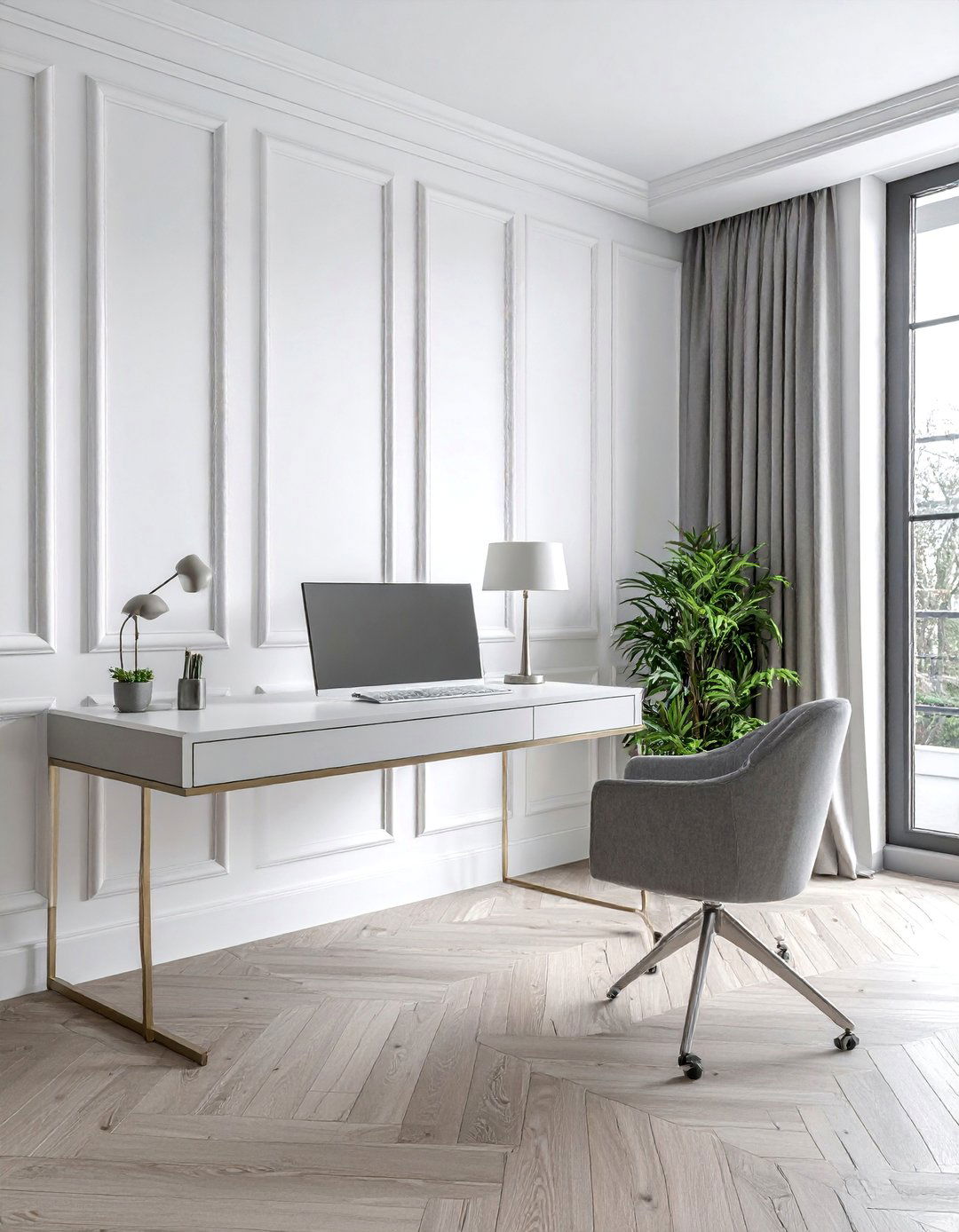Decorative MDF Molding Panels - 40 Wall Paneling Ideas to Elevate Your Home's Interior Design