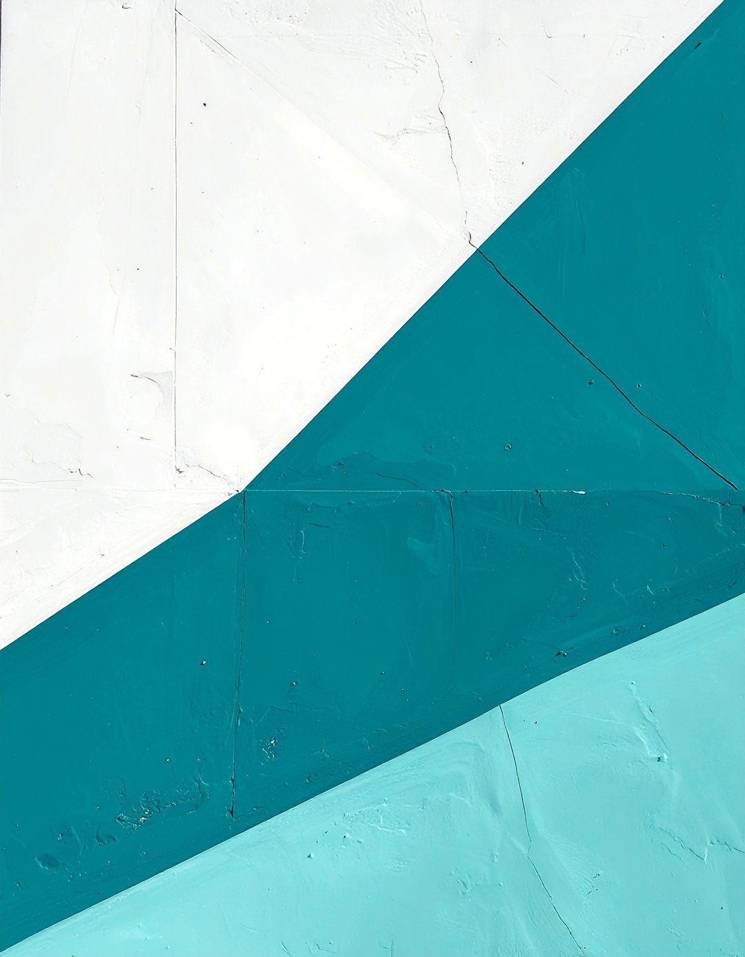 Diagonal Color Block Geometric Accent Wall - 25 Geometric Accent Wall Ideas for Modern Spaces