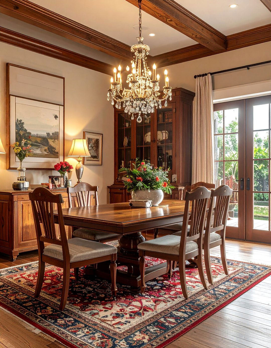Dining Room Ambiance - 30 Bungalow Interior Design Ideas to Inspire You