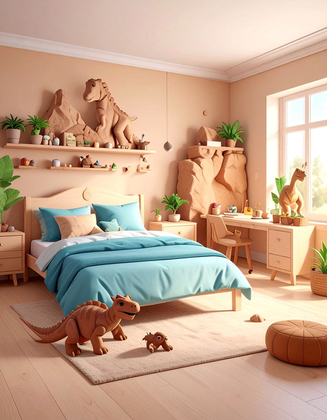 Dinosaur Paleontology Dig Site - 40 Boys Room Ideas for a Fun and Functional Space