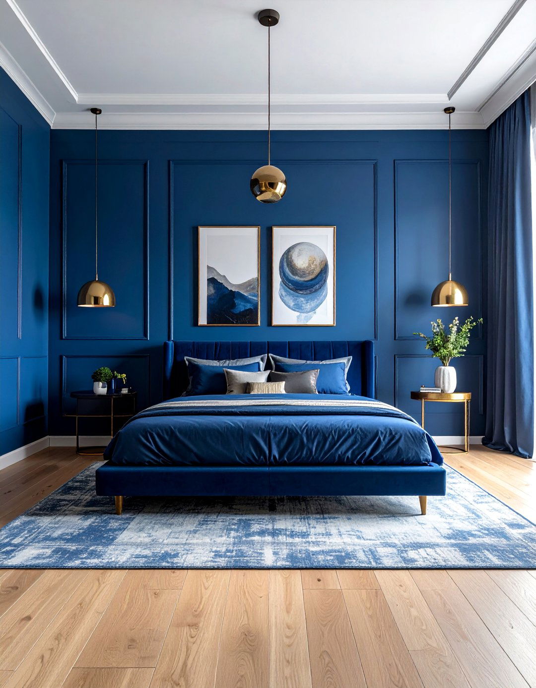 Dramatic Color Drenching - 30 Bedroom Decor Ideas to Transform Your Space