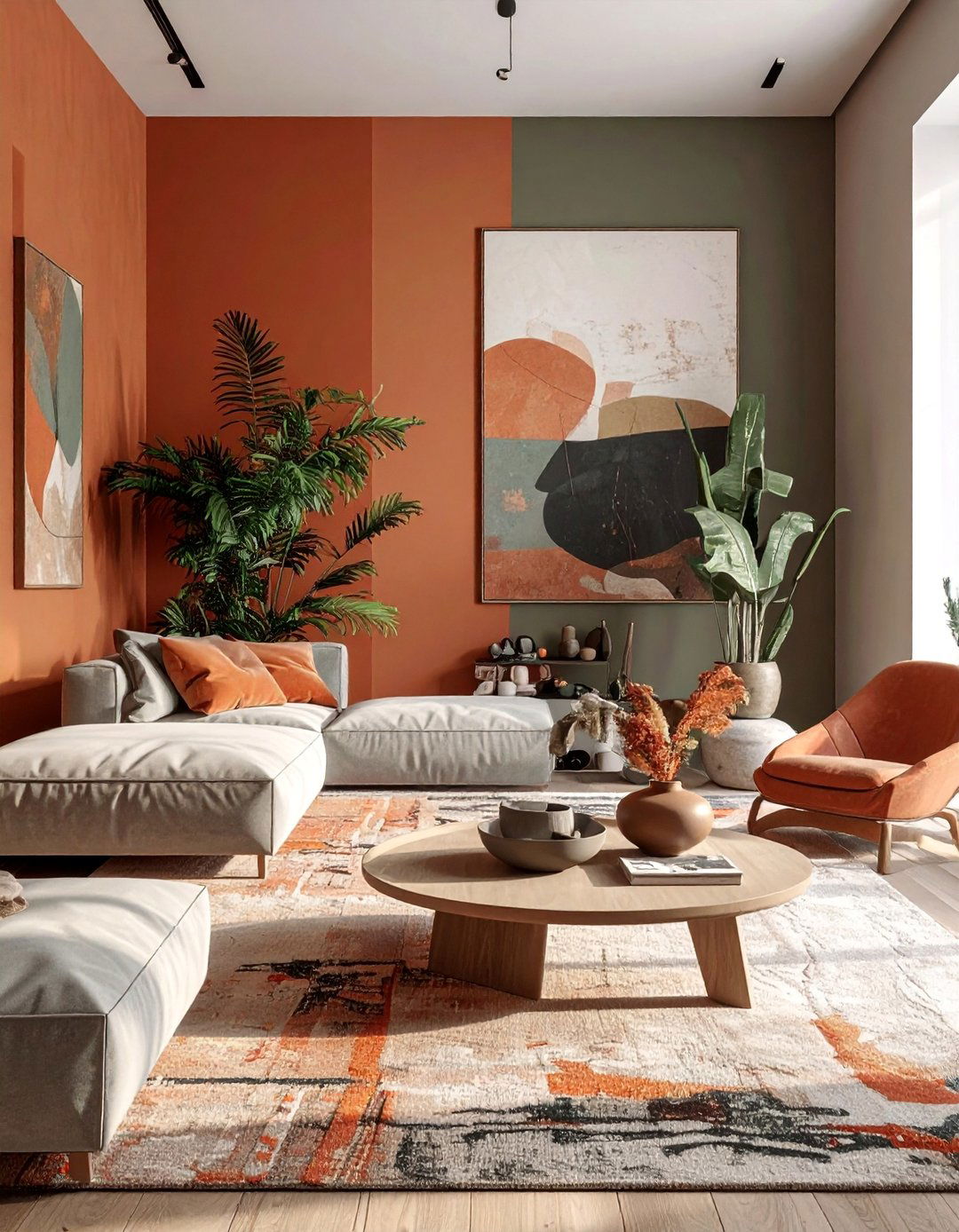 Earthy Color Palettes - 25 Organic Modern Living Room Design Ideas for Serenity