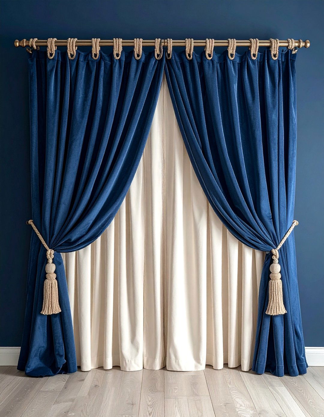 Elegant Closet Curtains with Tie Backs - 30 Closet Curtain Ideas for Stylish Storage