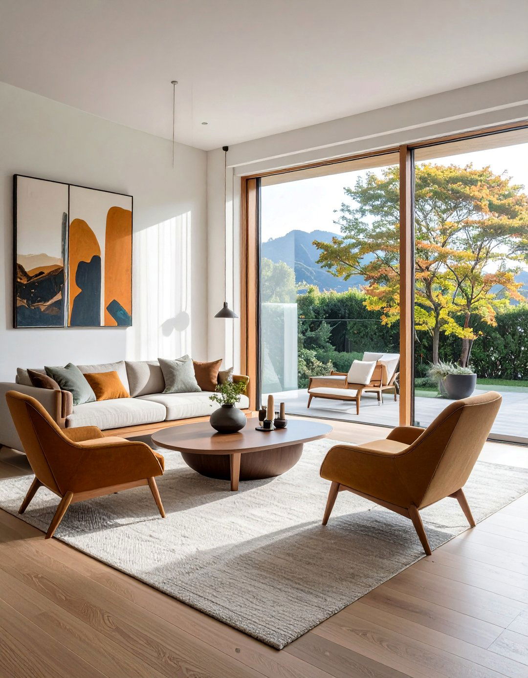 Embrace Negative Space in Your Layout - 30 Zen Living Room Ideas for a Peaceful Ambiance