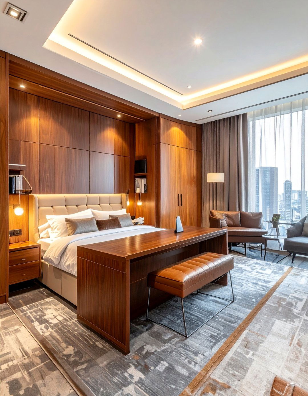 Executive Office Guest Suite - 30 Office Guest Room Ideas for a Functional Space