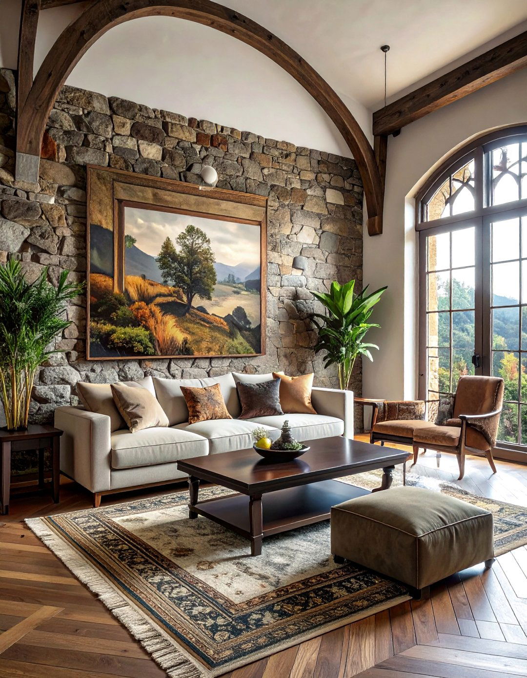 Exposed Interior Stone Walls - 25 Gothic Castle Ideas for a Dramatic and Unique Home