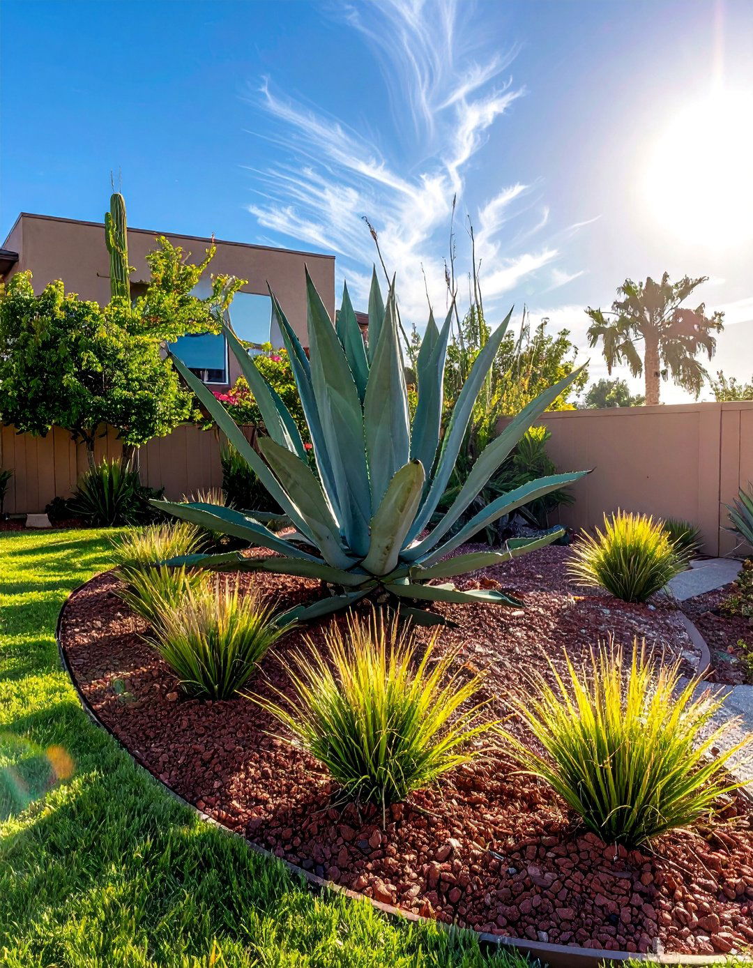 Faux Agave and Yucca for a Desert Theme - 20 Landscaping With Artificial Plants Ideas