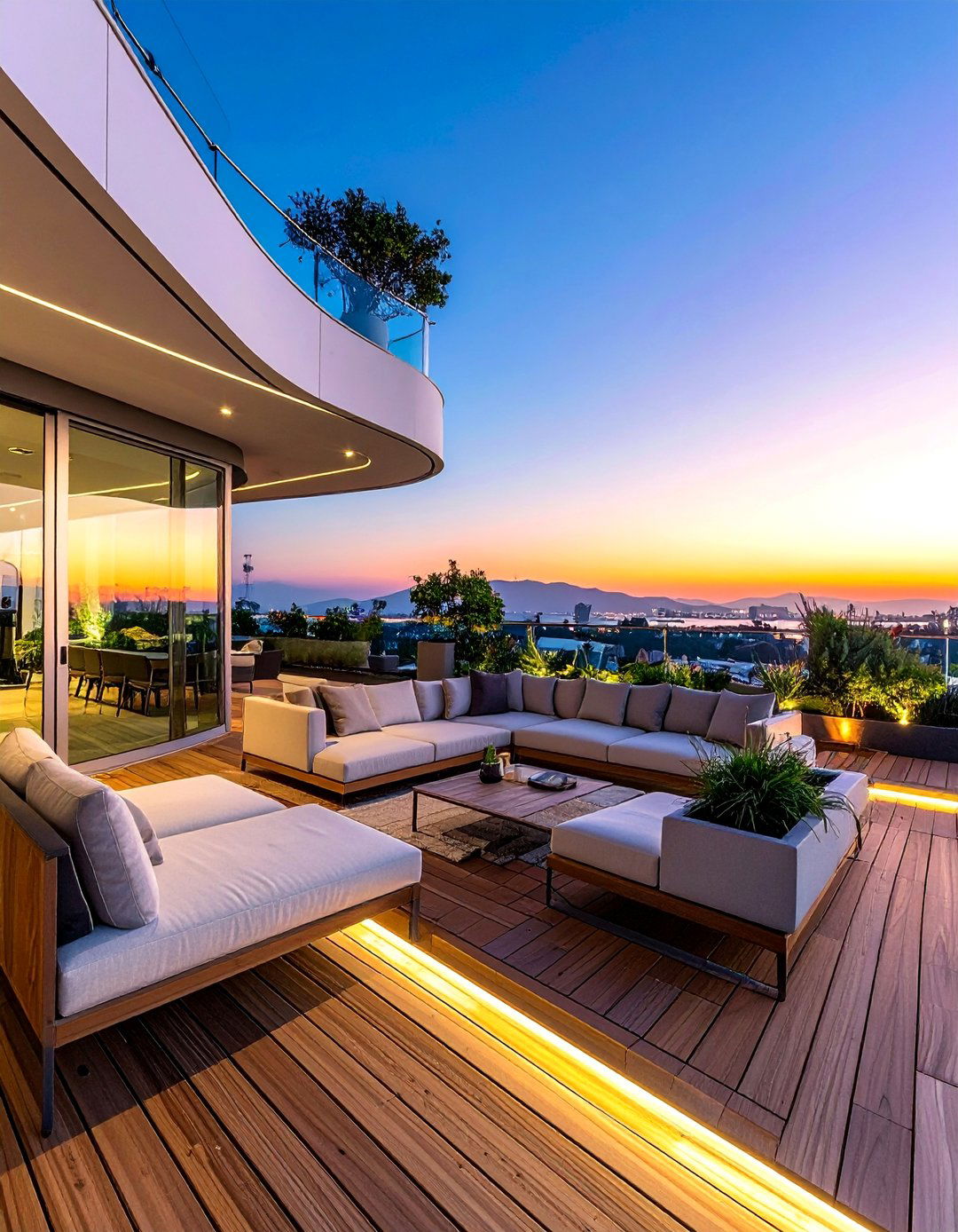 Flexible Multi Purpose Platform - 30 Large Deck Ideas for Outdoor Entertaining and Relaxation