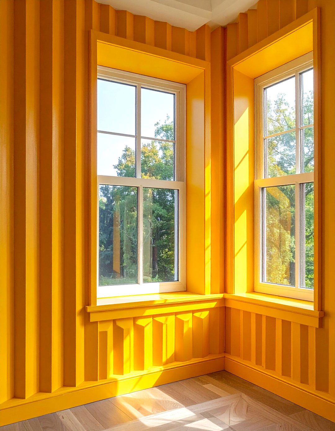Fluted Texture Trim - 25 Modern Window Trim Ideas to Elevate Your Home's Style