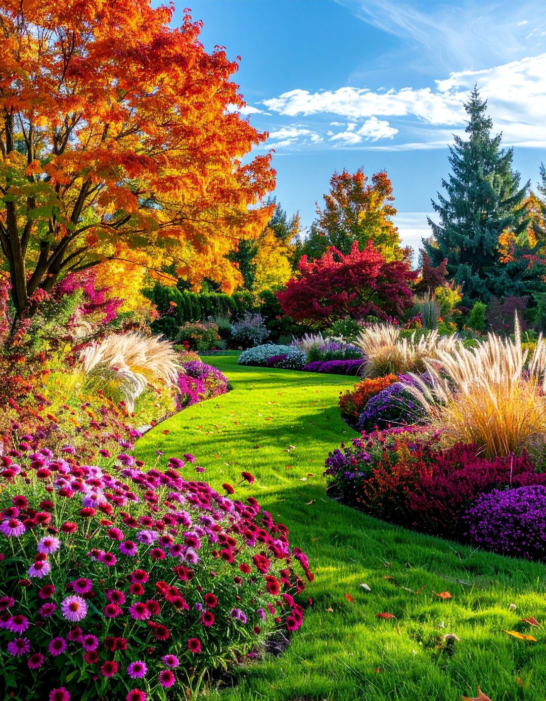 Four Season Interest Flower Garden - 30 Flower Garden Ideas to Transform Your Outdoor Space
