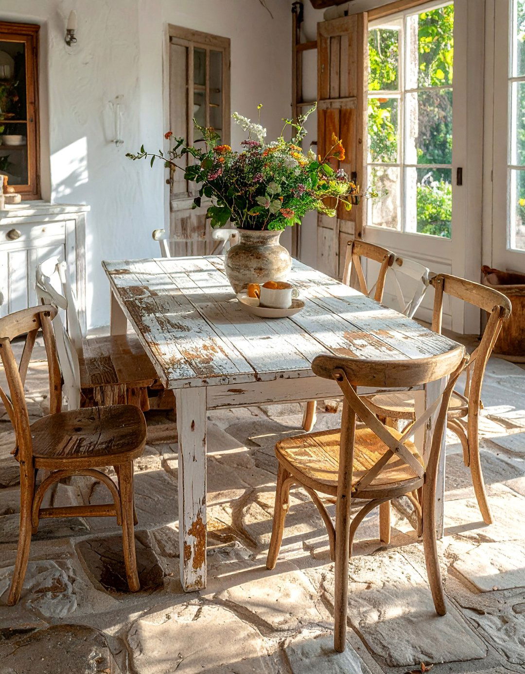 French Country Distressed Wood Furniture - 30 French Country Decor Ideas for a Charming Home