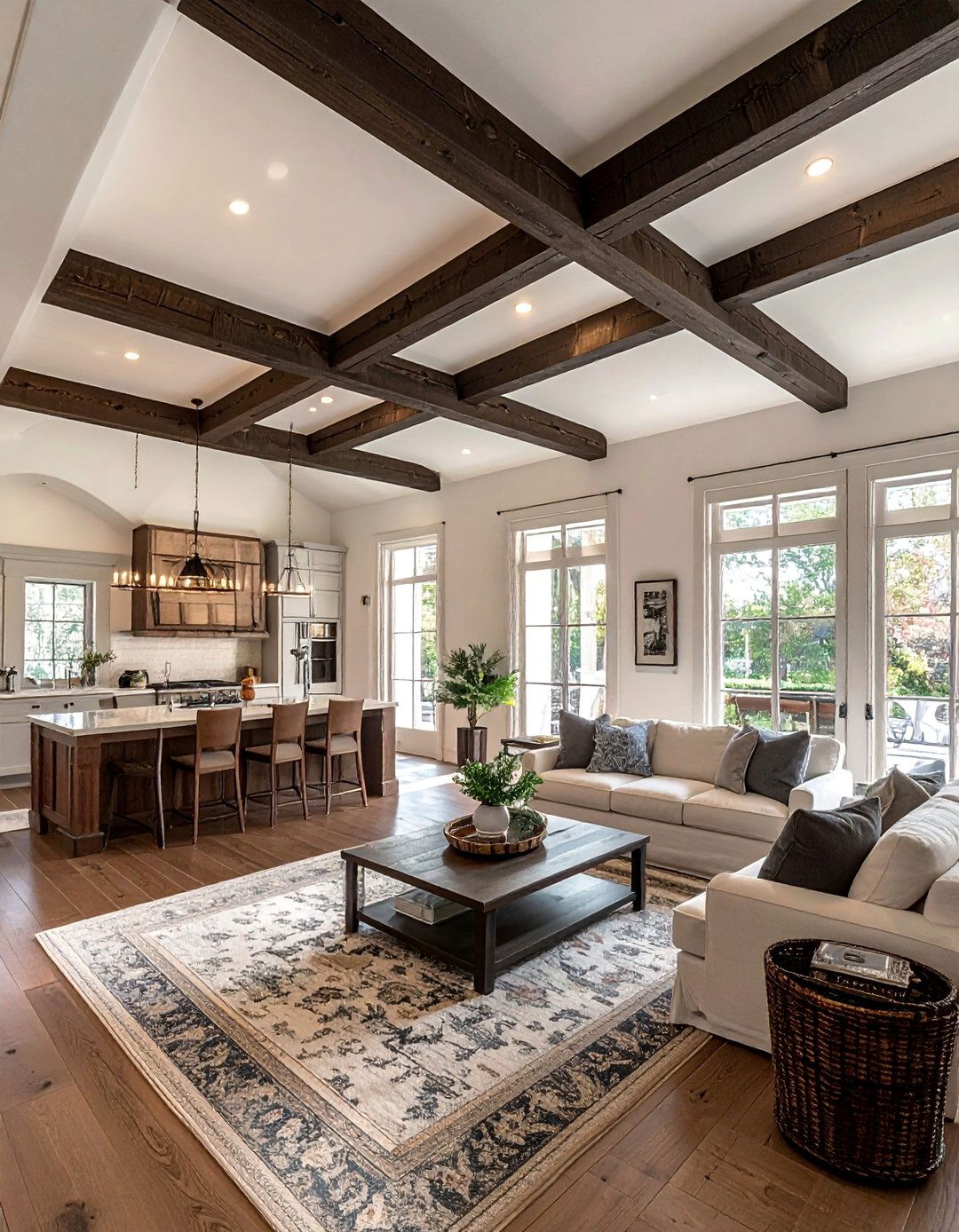 French Country Exposed Ceiling Beams - 30 French Country Decor Ideas for a Charming Home