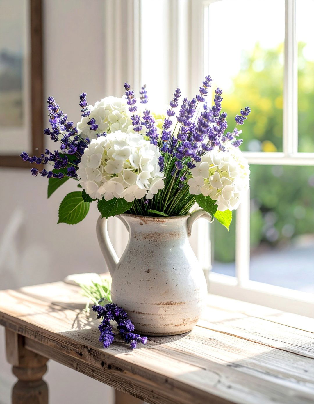 French Country Fresh Flowers and Lavender - 30 French Country Decor Ideas for a Charming Home