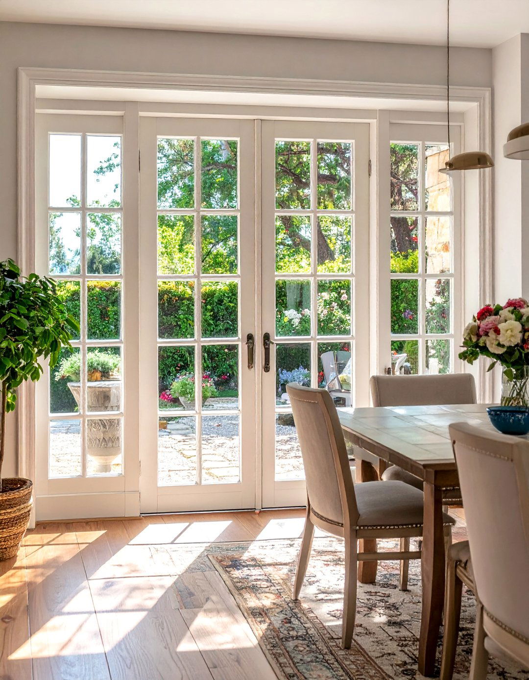 French Country Glass Paned Doors - 30 French Country Decor Ideas for a Charming Home