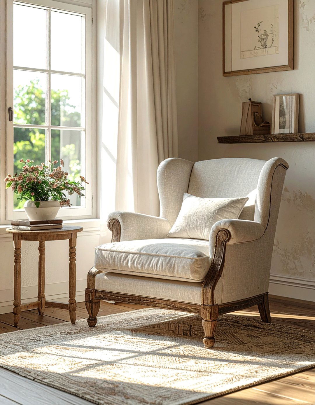 French Country Upholstered Bergere Chairs - 30 French Country Decor Ideas for a Charming Home