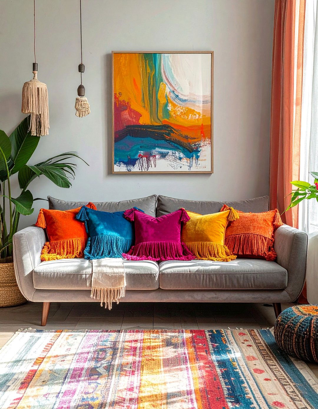 Fringe and Tassel Embellishments - 30 Maximalist Decor Ideas for Bold Interiors