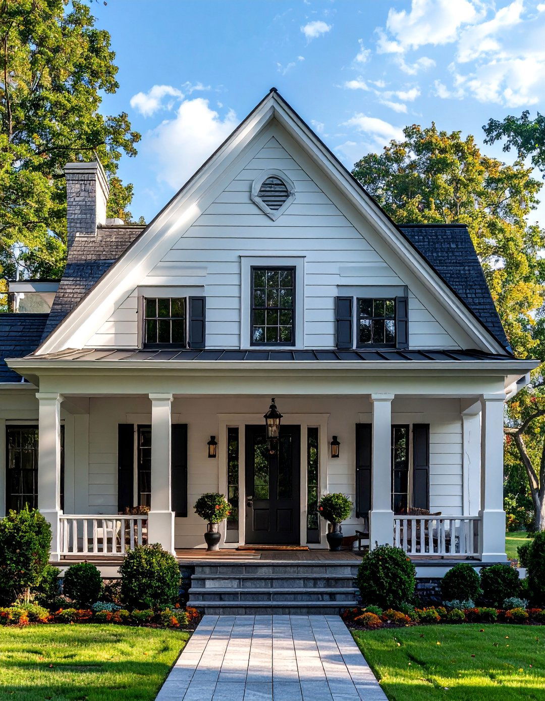 Front Gable Entrance Design - 20 Gable Roof Design Ideas for Modern and Classic Homes