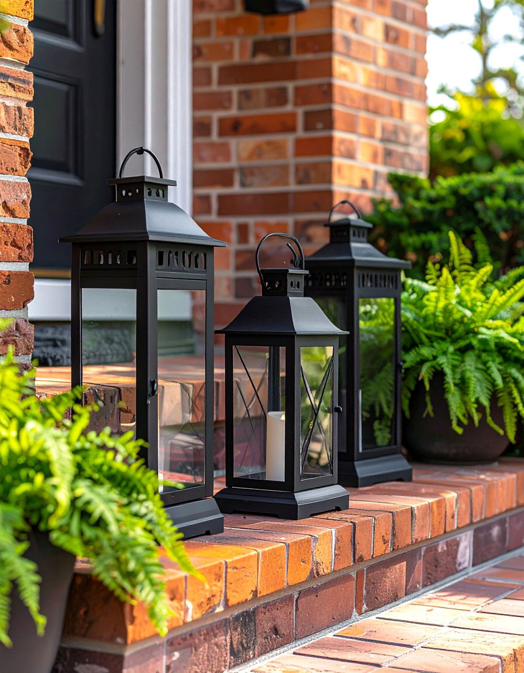 Front Porch Step Lantern Decor - 30 Lantern Decor Ideas to Illuminate Your Home and Garden