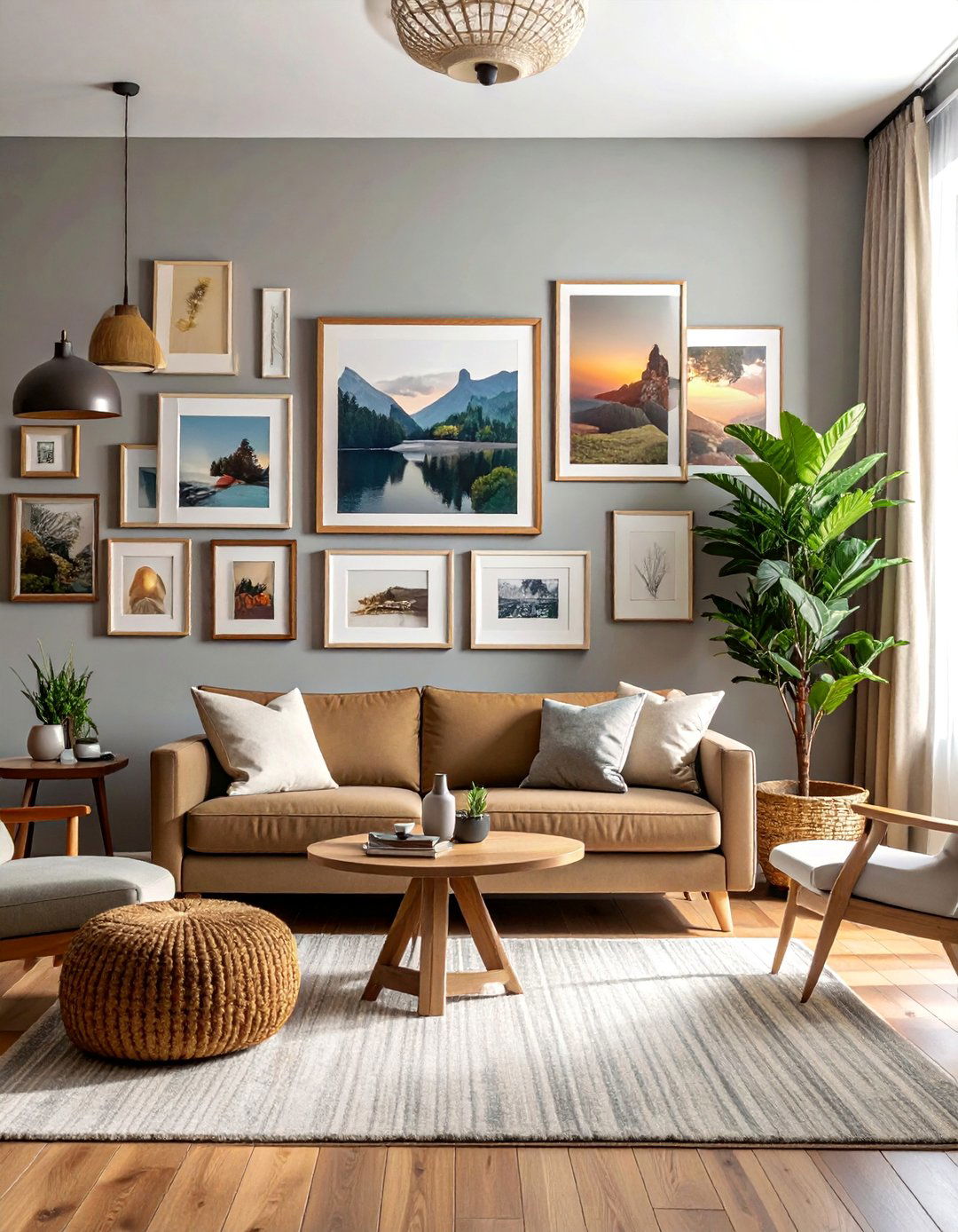 Gallery Wall Arrangements - 30 Boho Decor Ideas to Transform Your Home