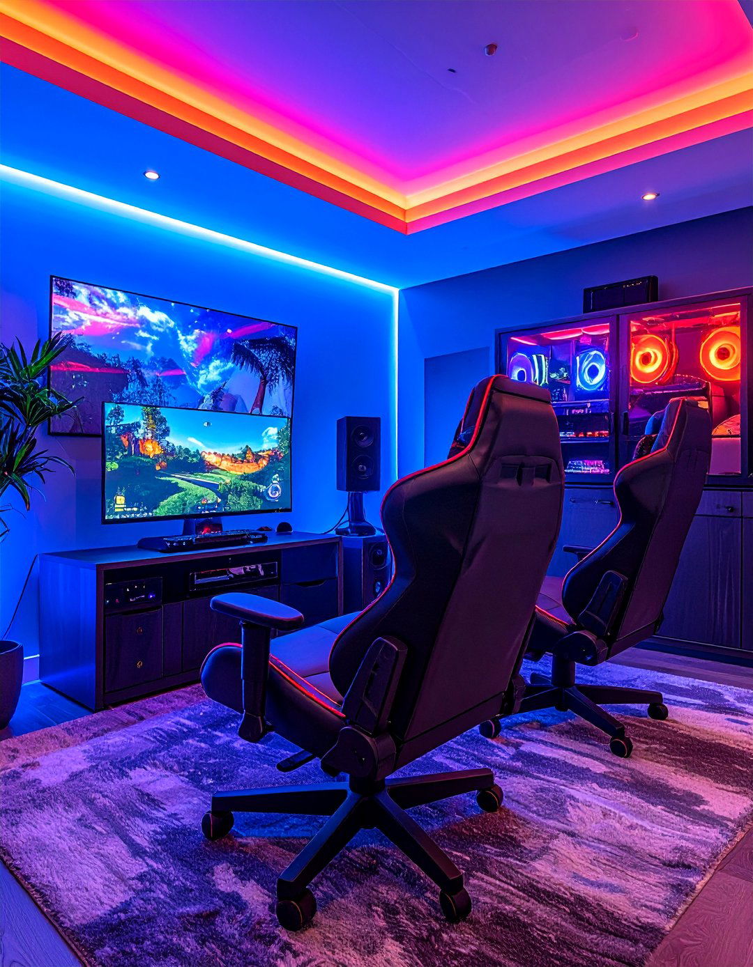 Gaming Focused Home Theater - 20 Modern Home Theater Ideas for an Immersive Experience