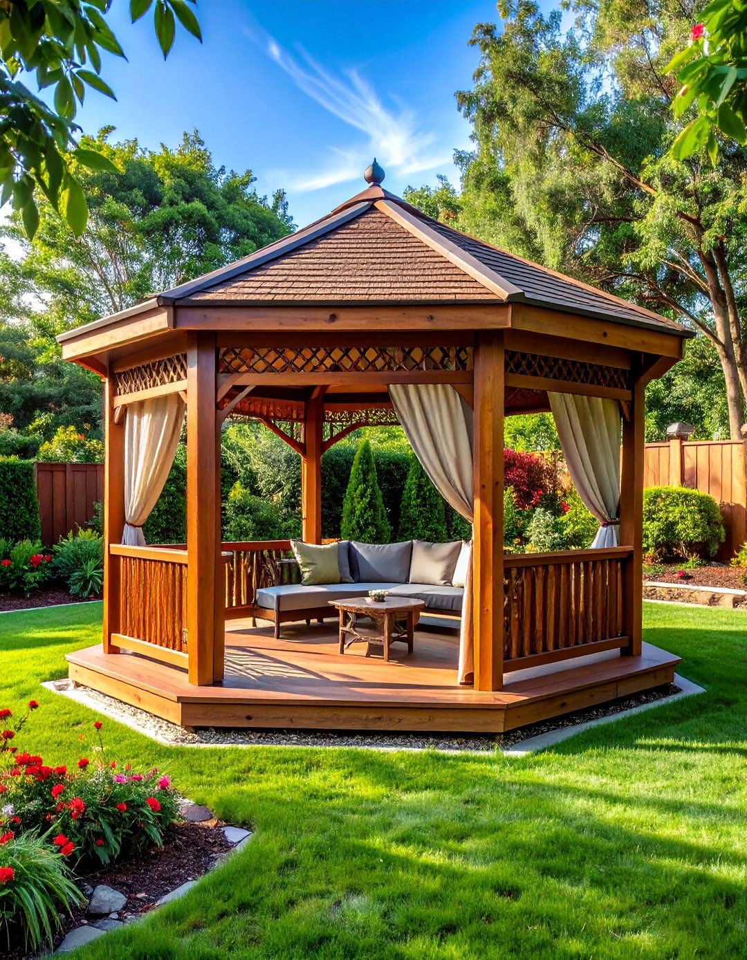 Gazebo Retreats - 30 Backyard Privacy Ideas to Create a Secluded Oasis