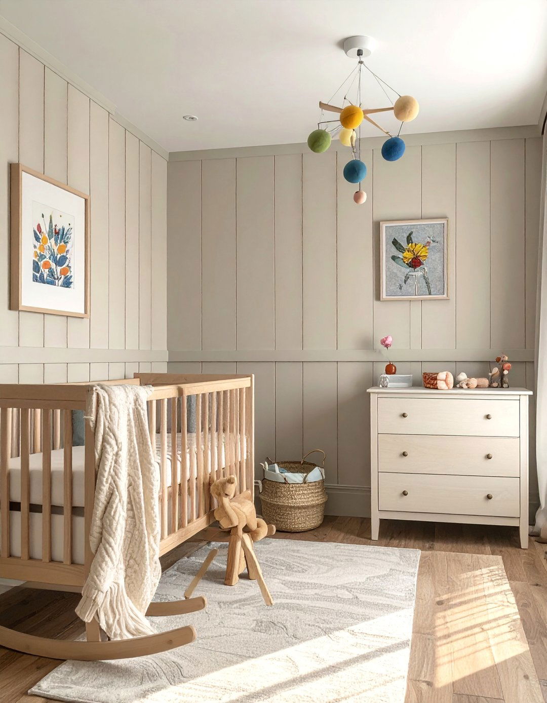 Gender Neutral Shiplap Nursery - 30 Shiplap Bedroom Ideas for a Rustic and Chic Look