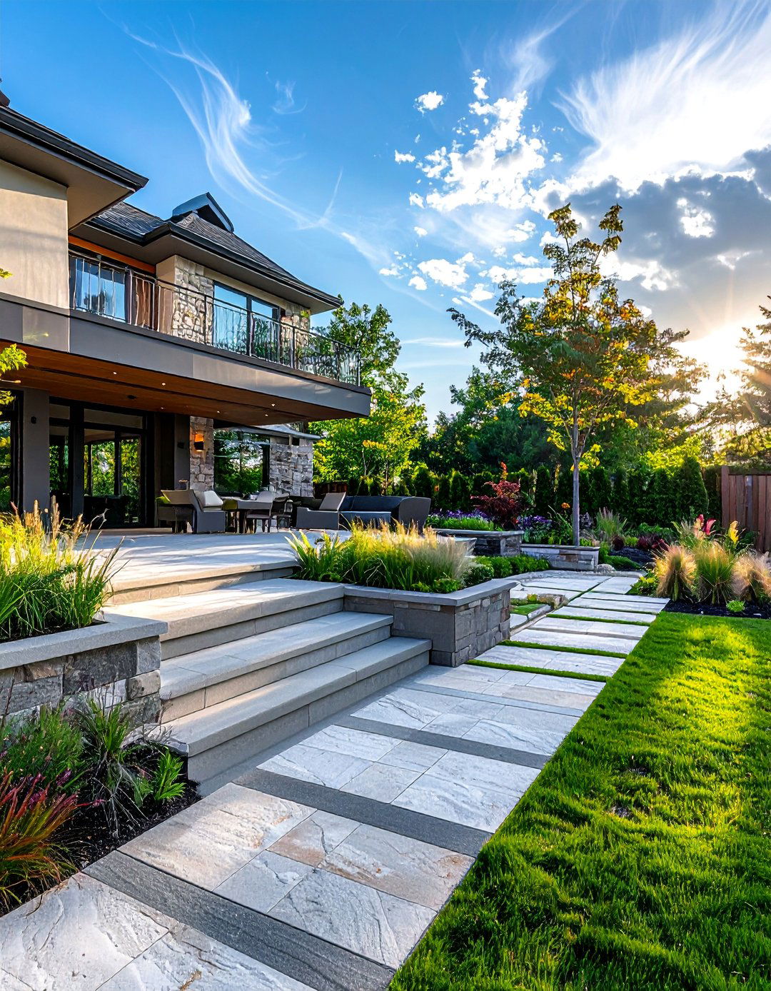 Hardscape Patio Masterpieces - 40 Luxury Landscaping Ideas for a Stunning Yard