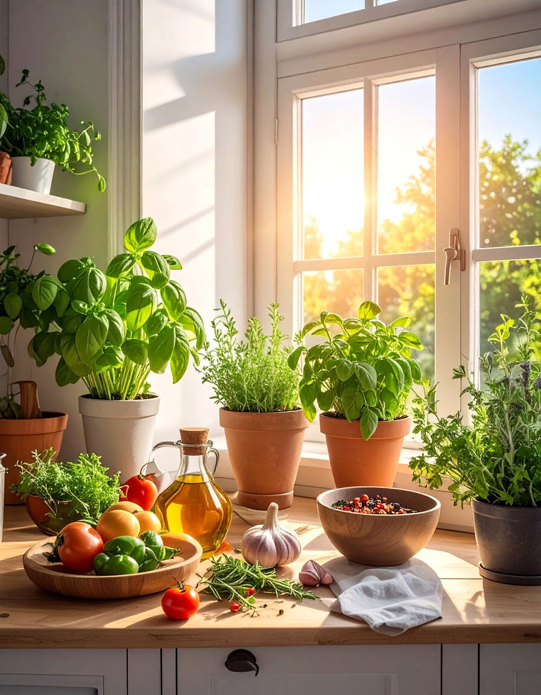 Herb Garden Organization - 40 Kitchen Organization Ideas to Maximize Your Space