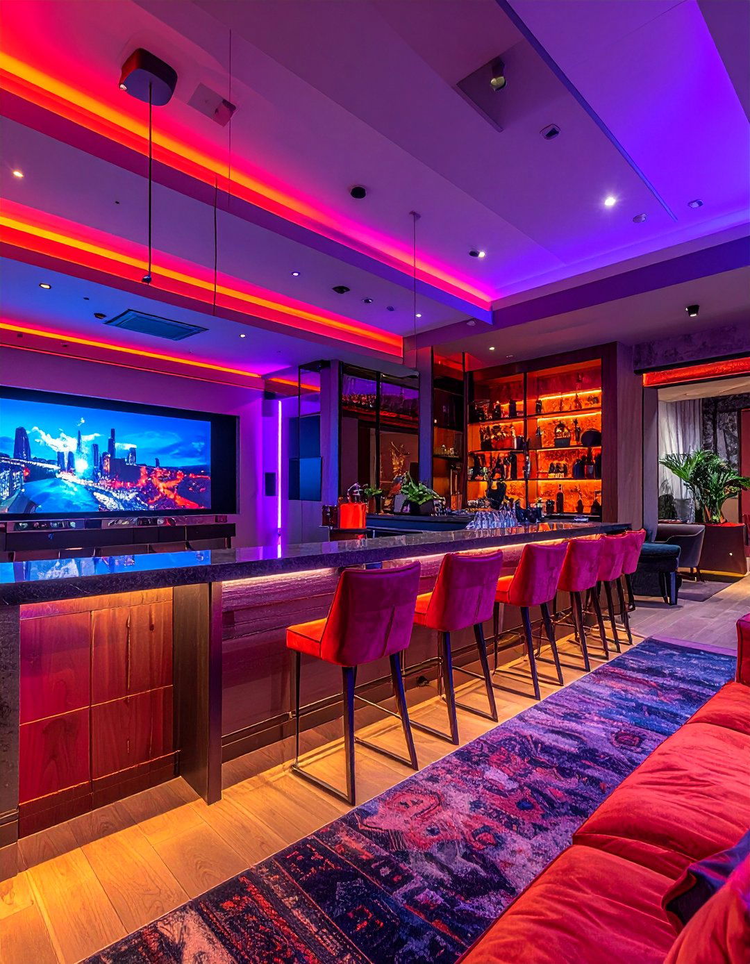 Home Bar Integration Theater - 20 Modern Home Theater Ideas for an Immersive Experience