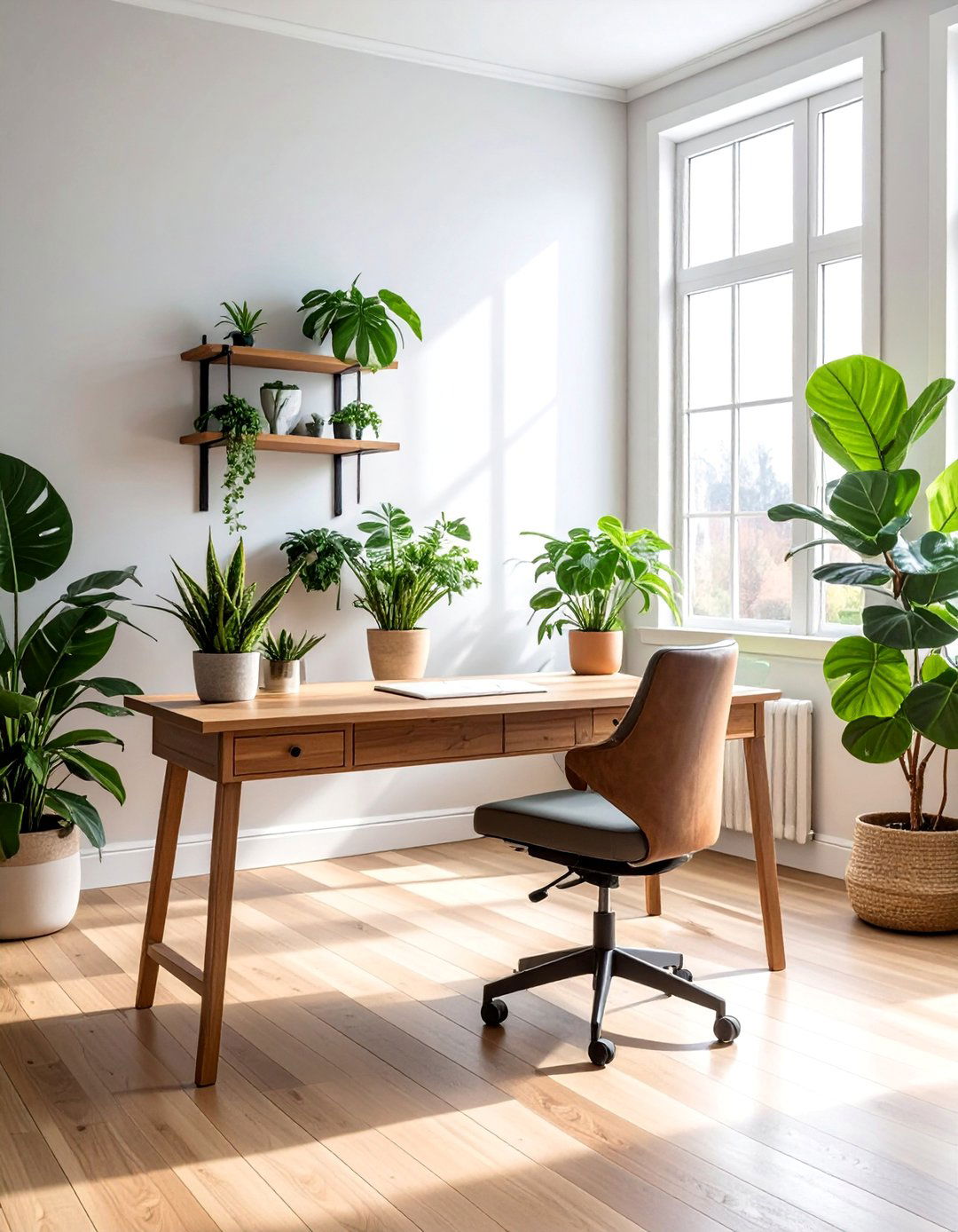 Home Office Plant Room for Productivity - 20 Plant Room Ideas to Bring Nature Indoors